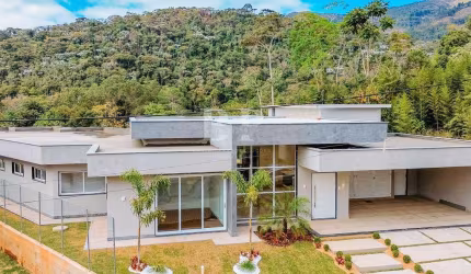 Casa em Condomínio para Venda em Teresópolis, Quebra Frascos, 4 dormitórios, 4 suítes, 5 banheiros, 4 vagas