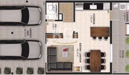 Casa Condominio para Venda - 133.92m², 4 dormitórios, sendo 2 suites, 2 vagas - Tristeza