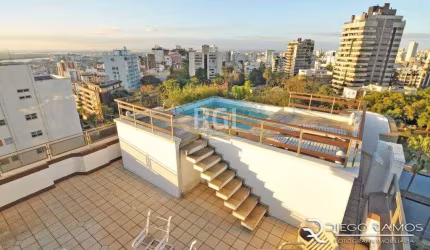 Cobertura para Venda - 325.31m², 4 dormitórios, sendo 1 suites, 3 vagas - Moinhos de Vento
