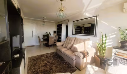 Impecável apto. 2 dormitórios -1 suíte, semimobiliado com linda vista e próximo ao Catamarã no Centro de Guaiba
