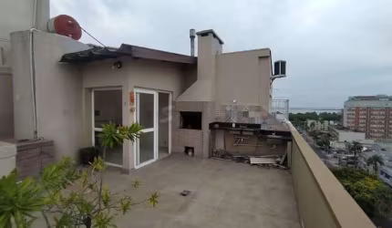 COBERTURA A VENDA COM 97 M² COM 2 DORMITÓRIOS, HÁ POUCOS METROS DO HOSPITAL MÃO DE DEUS E ORLA DO GUAIBA