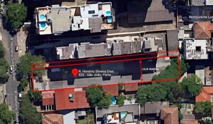 Terreno de 995,40m² no Bairro São João