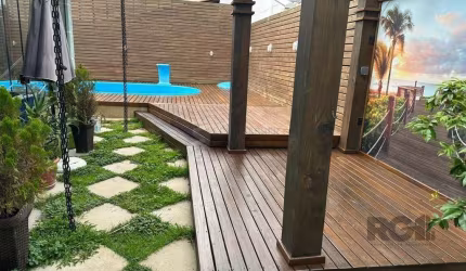 CASA 3 DORMITÓRIOS - PISCINA - LAREIRA - ÁREA GOURMERT - CENTRO - ELDORADO DO SUL - RS