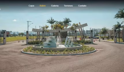 Condomínio na Praia, Arroio do Sal, terreno com um clube ao redor. Preço baixo