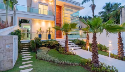 Casa em condomínio fechado com 6 quartos à venda na Riviera, Bertioga , 600 m2 por R$ 8.200.000