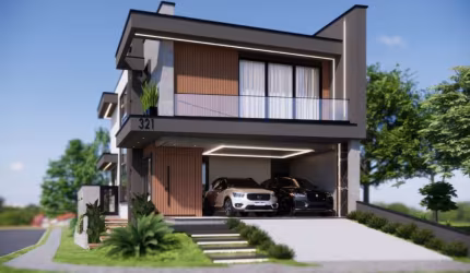 Casa em condomínio fechado com 3 quartos à venda no Aruã, Mogi das Cruzes , 260 m2 por R$ 3.395.000