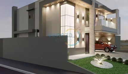 Casa Residencial com 4 quartos  à venda, 206.00 m2 por R$1900000.00  - Parque Taua - Londrina/PR