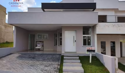 Casa com 3 dormitórios à venda, 140 m² por R$ 870.000 - Jardim Villagio Milano - Sorocaba/SP