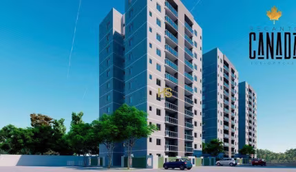Apartamento com 2 dormitórios à venda, 62 m² - Canadá - Cascavel/PR