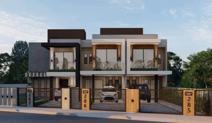 Sobrado com 2 dormitórios à venda, 100 m² por R$ 590.000,00 - Bela Vista - Gaspar/SC