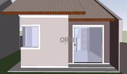 Casa com 2 dormitórios à venda, 46 m² por R$ 294.900,00 - Arapongas - Indaial/SC