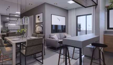 Apartamento para Venda em Joinville, ANITA GARIBALDI, 2 dormitórios, 1 suíte, 2 banheiros, 1 vaga