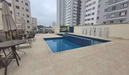 Apartamento para Locação em Juiz de Fora, Santos Dumont, 2 dormitórios, 1 banheiro, 1 vaga
