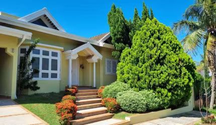 Casa em condomínio fechado com 3 quartos para alugar no Loteamento Caminhos de San Conrado (Sousas), Campinas , 240 m2 por R$ 6.800