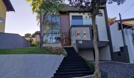 Casa em condomínio fechado com 3 quartos para alugar no Loteamento Caminhos de San Conrado (Sousas), Campinas , 215 m2 por R$ 14.000