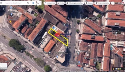 Terreno Residencial à Venda - 270m² Próximo à Av. Afonso Pena, no Embaré - Santos-SP