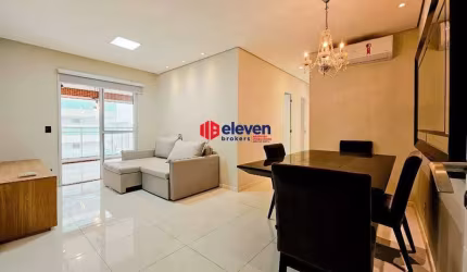 Apartamento para aluguel, 3 quartos, 1 suíte, 2 vagas, Pompéia - Santos/SP