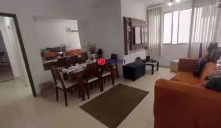 Apartamento com 2 dormitorio e 1 dependencia no embare