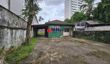 Terreno à venda, investimento, excelente localização no Macuco, Santos-SP