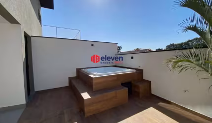 Casa Triplex Nova com 3 Suítes e SPA no Jardim Maristela, Atibaia