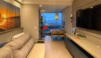 Apartamento Exclusivo com 2 Suítes e Vista para o Mar na Ponta da Praia - 2 Vagas e Churrasqueira
