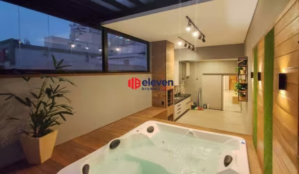 Cobertura Penthouse a 100 Metros da Praia na Pompéia – Conforto e Exclusividade