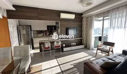 Apartamento para aluguel, 02 quartos, mobiliado, no Gonzaga, 72m²