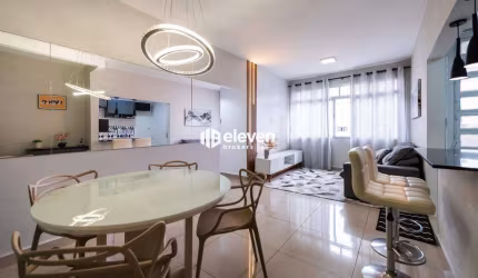 Apartamento à locação 2 dormitórios mobiliado - Boqueirão -Santos S/P.