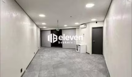 Sala Comercial para Aluguel – 42m² | 1 Vaga | Valongo Brasil – Santos/SP