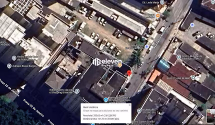 Terreno Comercial à Venda no Centro de São Vicente – SP