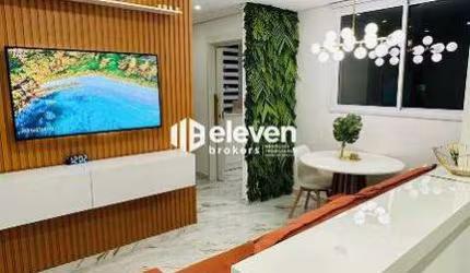 Apartamento Venda 02 Dormitórios | 46m² | Reformado | Jardim Castelo | Santos