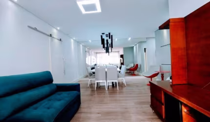 Apartamento Mobiliado de 3 dormitórios - Pompéia/Santos-SP