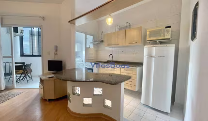 Apartamento com 1 dormitório para alugar, 48 m² por R$ 2.726,39/mês - Vila Adyana - São José dos Campos/SP