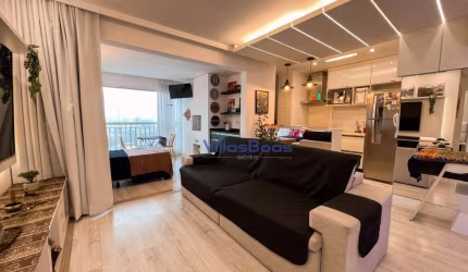 Excelente apartamento totalmente mobiliado no Royal Park disponível para venda!