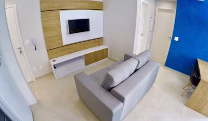Apartamento com 1 dormitório para alugar, 50 m² por R$ 4.494,70/mês - Jardim Aquarius - São José dos Campos/SP