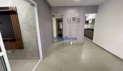 Apartamento todo em piso porcelanato, 2 dormitórios ,