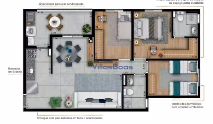 Edifício Antonio Carlos 79m²