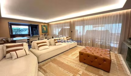 Casa mobiliada em condomínio de alto padrão no Jd Aquarius!!