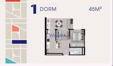 Oportiunidade: apto de 1 dorm - Jd Aquarius - Entrega agosto 2026
