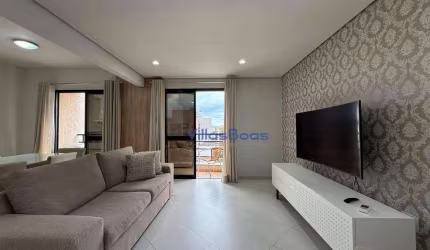 Apartamento com 100m² sendo 2 suítes! Com toda a mobília inclusa!