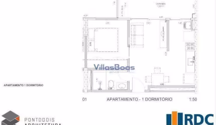 Oportunidade Quadria 1dorm !!!
