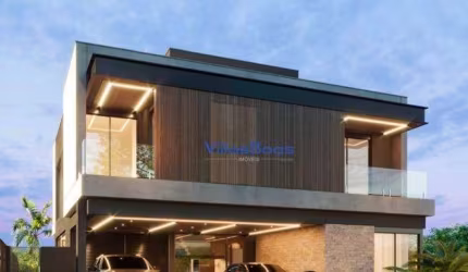 Casa com 4 dormitórios à venda, 420 m² por R$ 4.100.000,00 - Condomínio Residencial Alphaville - São José dos Campos/SP