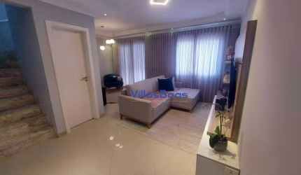 Casa com 3 dormitórios para alugar, 120 m² por R$ 5.063,00/mês - Villa Branca - Jacareí/SP