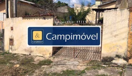 Casa para Venda em Campinas, Vila Industrial, 2 dormitórios, 1 banheiro, 3 vagas