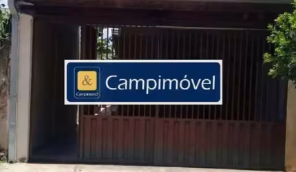 Casa para Venda em Sumaré, Jardim Dom Bosco I, 3 dormitórios, 1 banheiro, 2 vagas