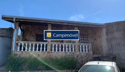 Casa para Venda em Campinas, Jardim das Bandeiras, 2 dormitórios, 1 banheiro, 8 vagas