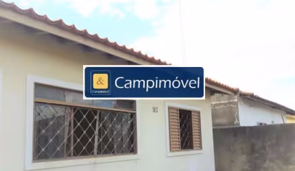 Casa para Venda em Campinas, Dic VI, 2 dormitórios, 1 banheiro, 2 vagas