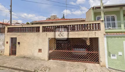 Casa para Venda em Campinas, Vila Industrial, 2 dormitórios, 1 banheiro, 4 vagas