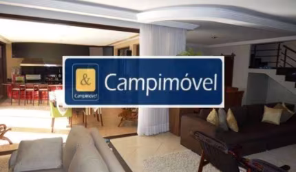 Casa para Venda em Campinas, Loteamento Alphaville Campinas, 4 dormitórios, 3 suítes, 7 banheiros, 4 vagas