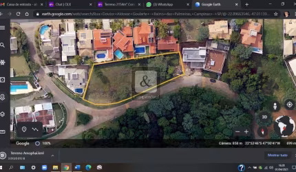 Terreno para Venda em Campinas, Bairro das Palmeiras